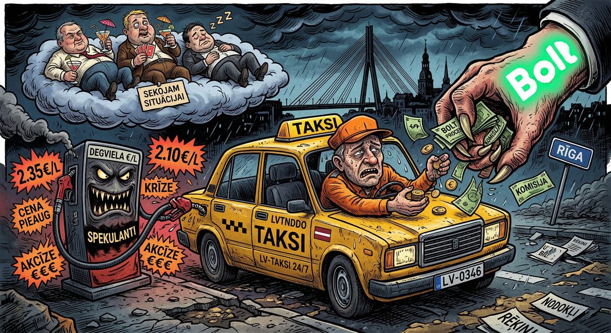 Degvielas cenu kāpums Latvijā 2026 — LVTNDDO analīze