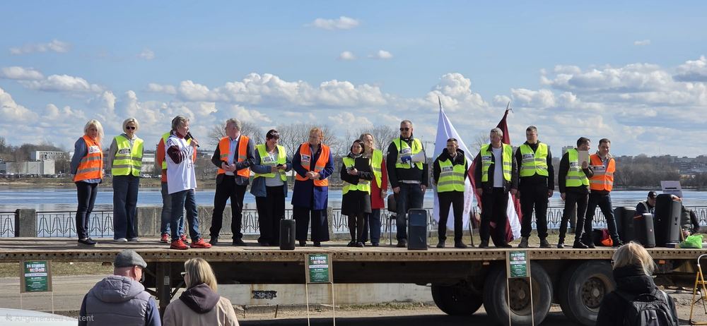 Такси в центре Риги